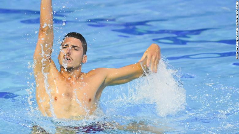 Male artistic swimmers are helping to redefine what masculinity means﻿