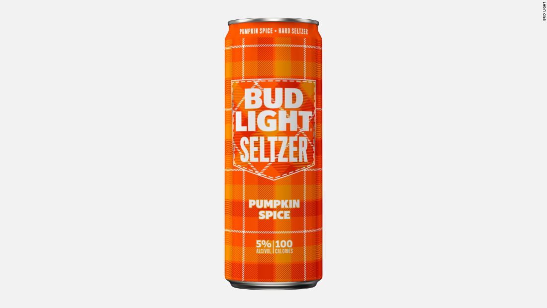 Bud Light is launching a pumpkin spice spiked seltzer