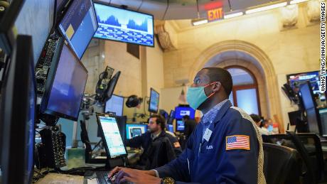 Traders at the New York Stock Exchange in August. 