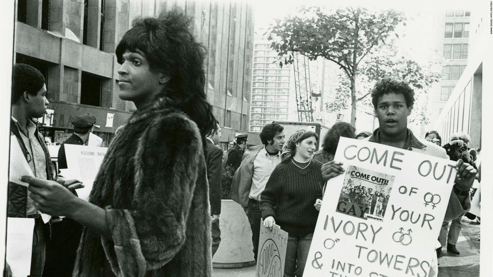 A Bust Of Marsha P Johnson Went Up Near The Stonewall Inn As A Tribute