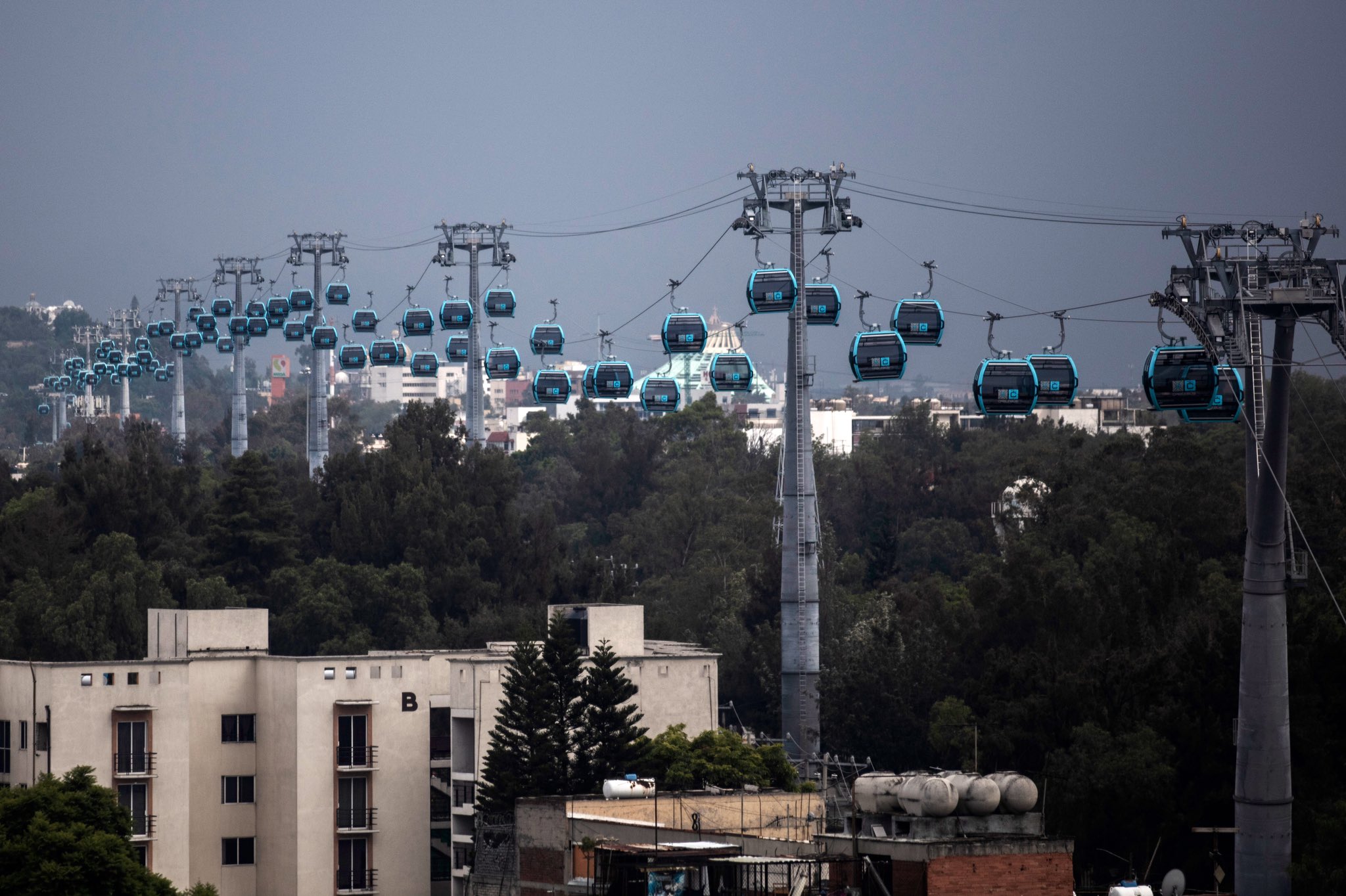 México gana récord Guinness por el teleférico urbano más extenso del mundo