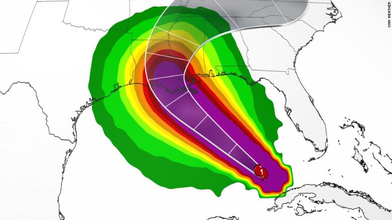 Hurricane Ida Gulf Coast Braces For Sunday Arrival Of Potential Category 4 Storm Cnn