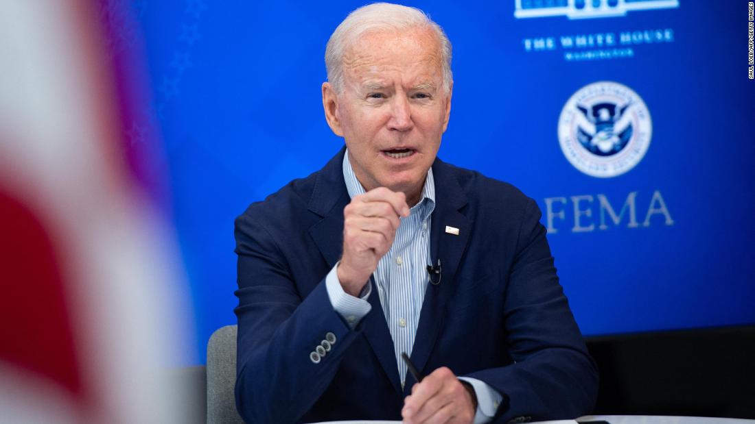 Biden set to speak on Hurricane Ida relief efforts