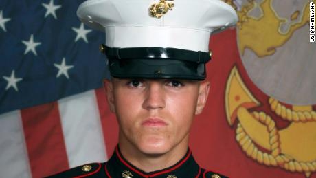 The 1st Marine Division at Camp Pendleton released this undated photo of Marine Corps Lance Cpl. Rylee McCollum.