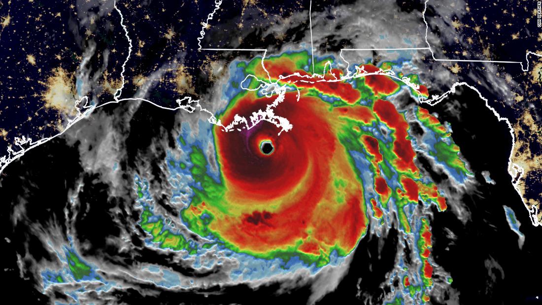 August 29, 2021 Hurricane Ida landfall news