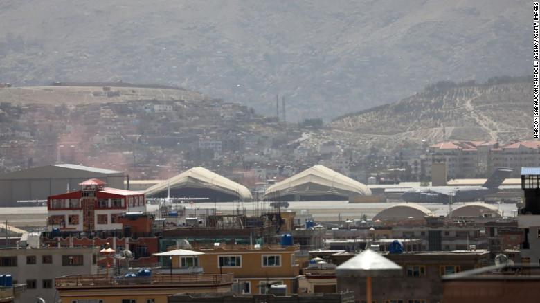 As many as 5 rockets were fired on Kabul airport, US official tells CNN