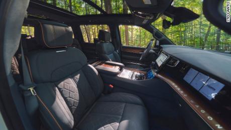 Jeep Grand Wagoneer has a surprising level of technology throughout. 