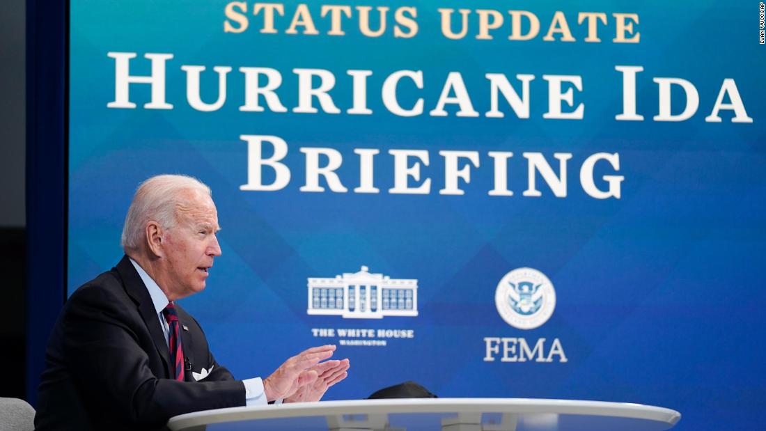 Biden to visit storm-ravaged Louisiana