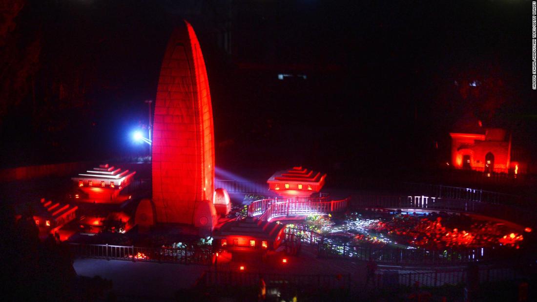 India massacre memorial's lights-and-lasers 'makeover' attracts controversy