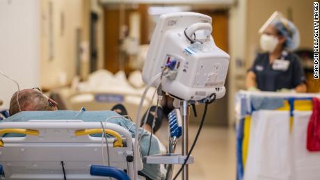 These 5 states have less than 10% of ICU beds left as Covid-19 overwhelms hospitals