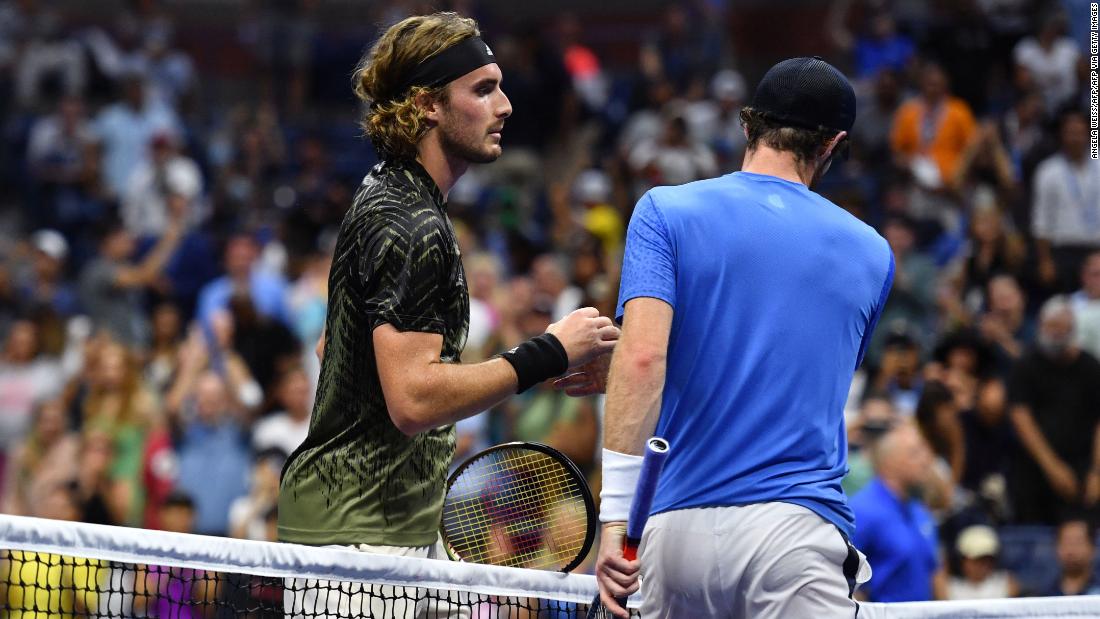 Aberto dos EUA: Andy Murray diz que ‘perdeu o respeito’ por Stefanos Tsitsipas após a derrota no primeiro turno