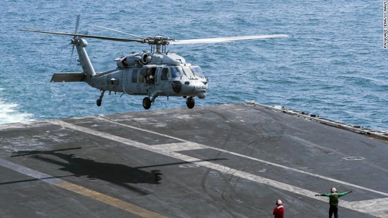 Search and rescue mission underway after US Navy helicopter crashes off San Diego coast
