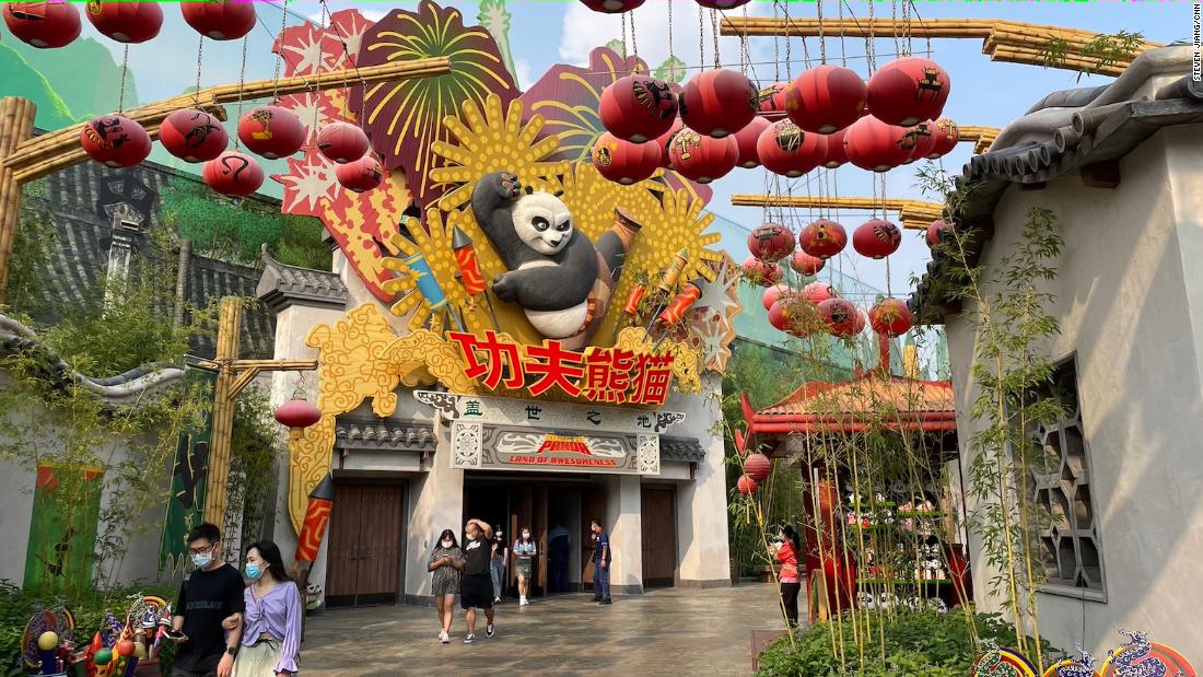 China's first Universal Studios theme park opens this month in Beijing. Here's a sneak peek