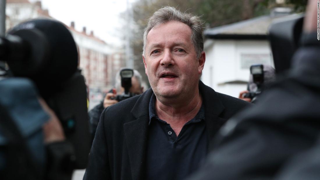 UK media regulator clears Piers Morgan over his comments about Meghan
