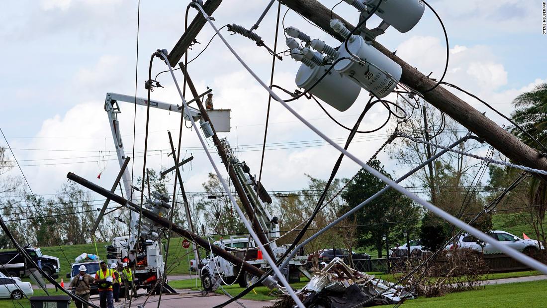Power could be out for weeks in Louisiana. Avoiding long outages will be incredibly expensive