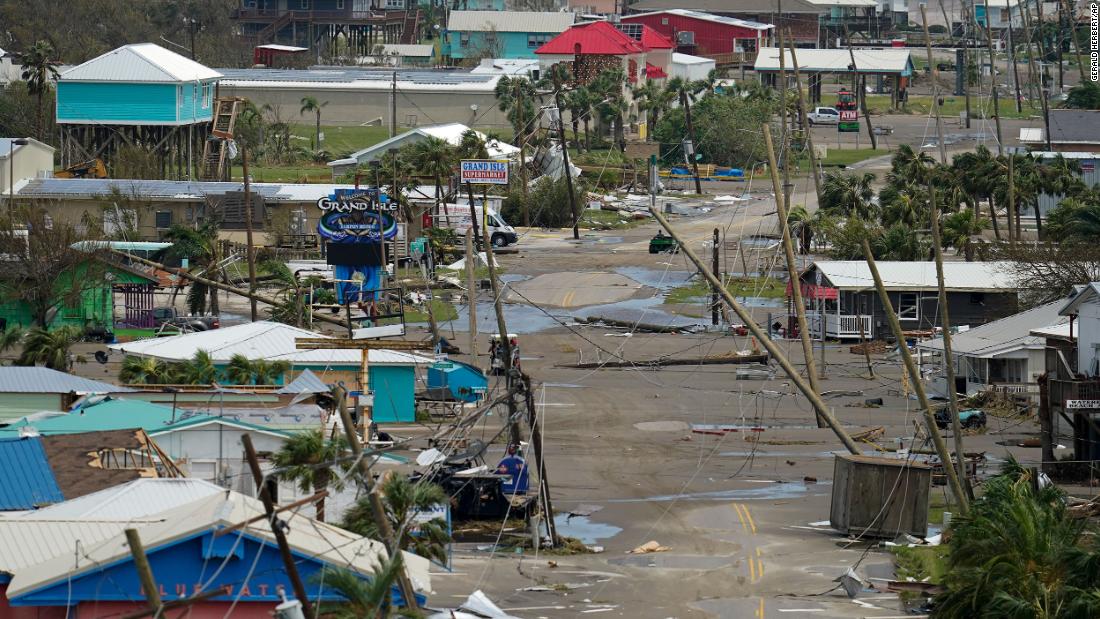 Louisiana's last inhabited barrier island bore the brunt of Hurricane Ida. Here's what it looks like now