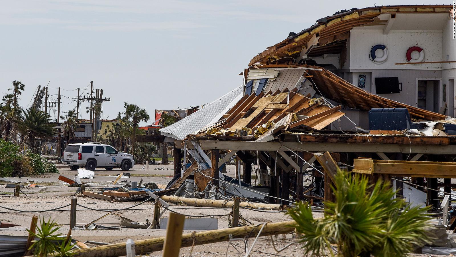 Grand Isle Louisiana's last inhabited barrier island bore the brunt of Hurricane Ida. Here's