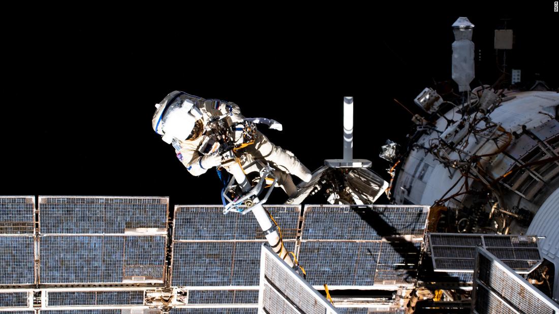 Russian cosmonauts head outside space station for second spacewalk in less than a week