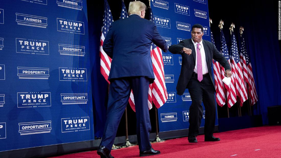 Trump endorses Herschel Walker in Georgia Senate race