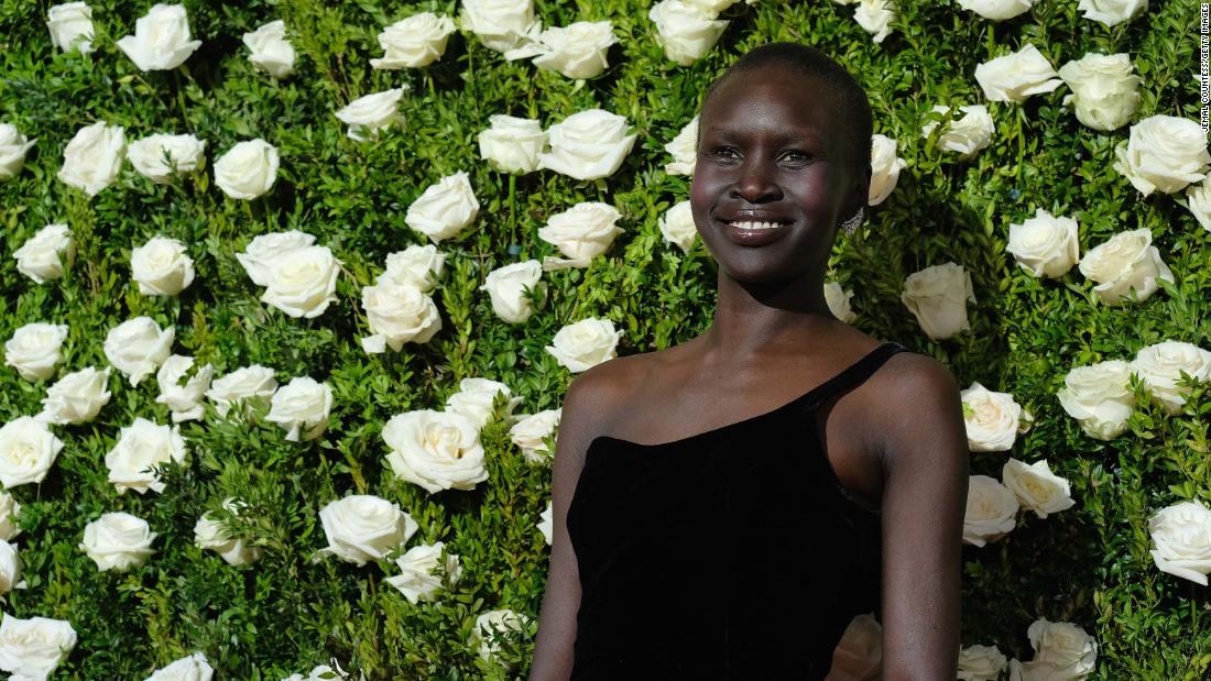 Alek Wek is a South Sudanese-British model and designer who began her fashion career at the age of 18 in 1995.