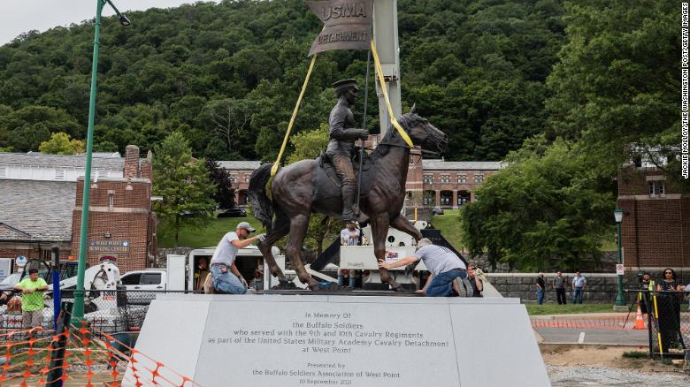 West Point will unveil a statue honoring a group of Black soldiers