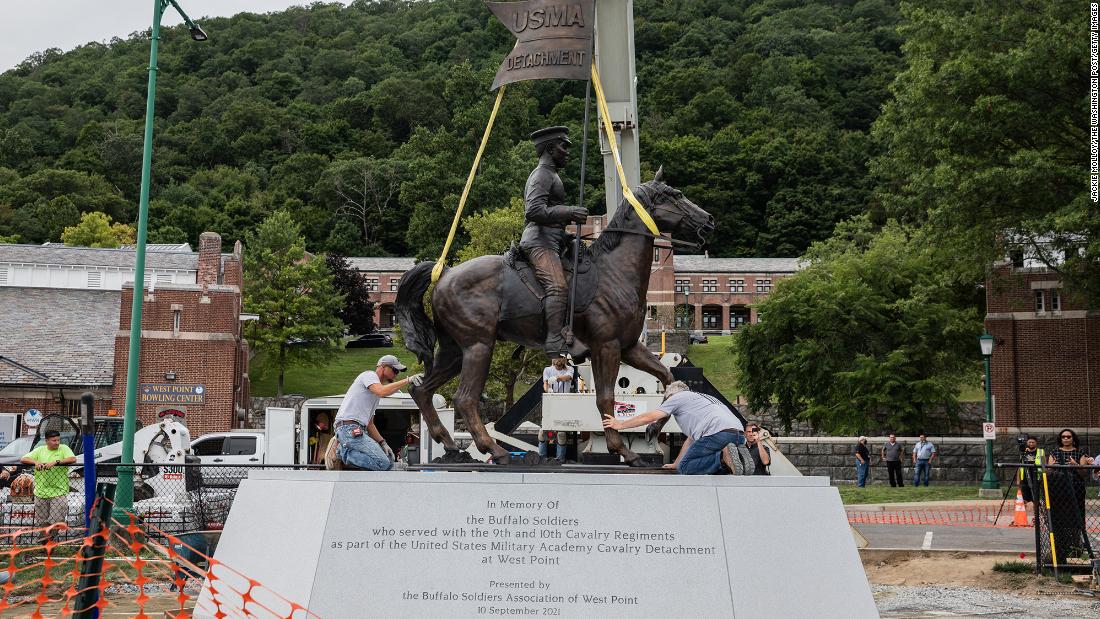 West Point will unveil a statue honoring group of Black soldiers - CNN