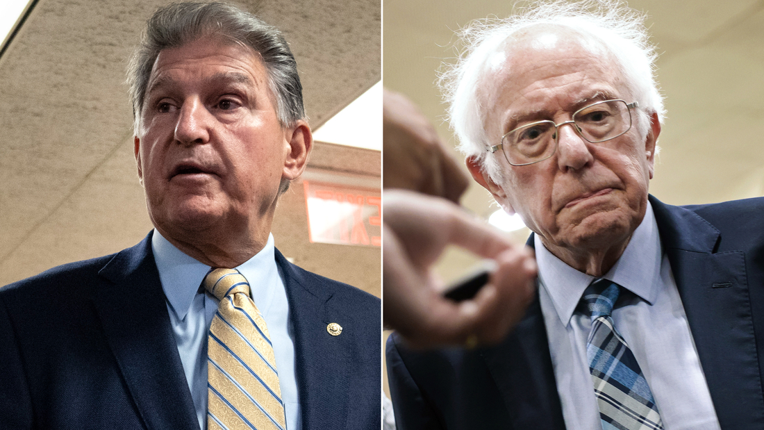 ‘Hell no, Bernie’: Manchin reveals talk with Sanders about bill
