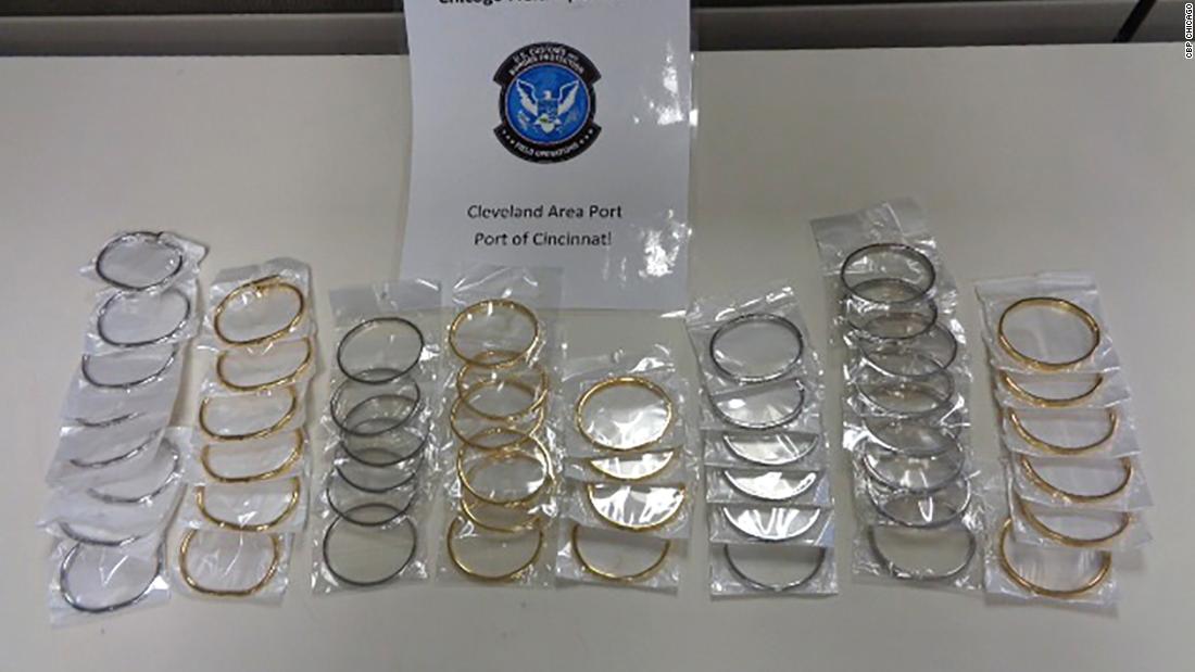 Shipments of fake designer watches, jewelry seized near Cincinnati