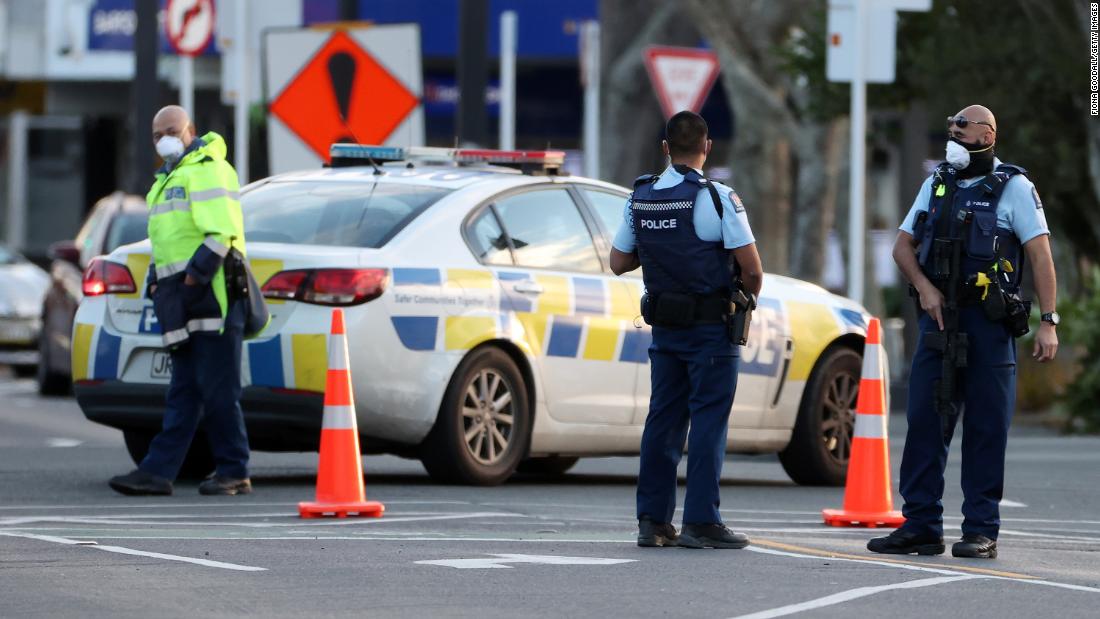 ISIS supporter shot dead by New Zealand police after shoppers stabbed in 'terrorist attack'