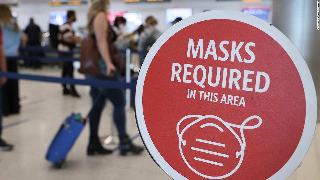 First on CNN: Biden administration set to extend travel mask mandate for another month – CNN
