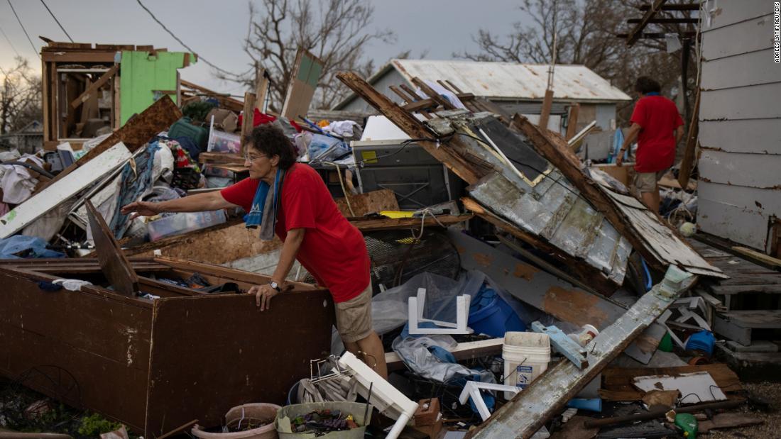 Hundreds of thousands are still without power in Louisiana as cleanup continues from Hurricane Ida