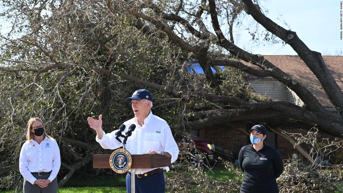 Biden to highlight effects of climate change during visit to flood-ravaged New York and New Jersey