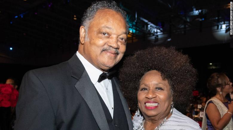 Jacqueline Jackson, the wife of civil rights leader Rev. Jessie Jackson, is home after hospitalization for Covid-19