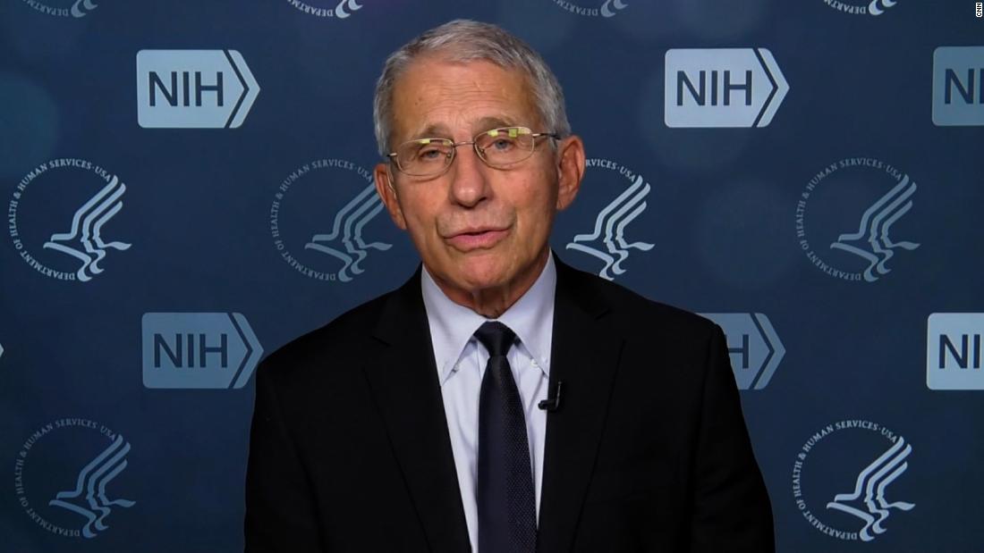 Tough decisions about who gets an ICU bed are getting 'perilously close,' Fauci says