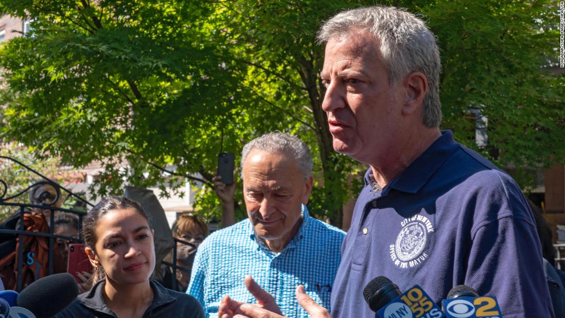 New York mayor says teams will go door to door to ensure people sign up for federal relief from Ida