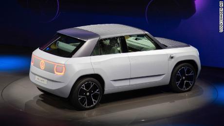 VW's small concept crossover SUV has a removable roof panel.