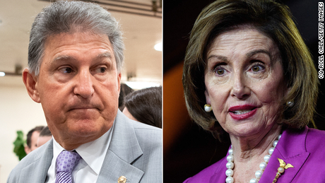 Pelosi rejects Manchin&#39;s call for a &#39;pause,&#39; shows little willingness to pare back $3.5 trillion bill