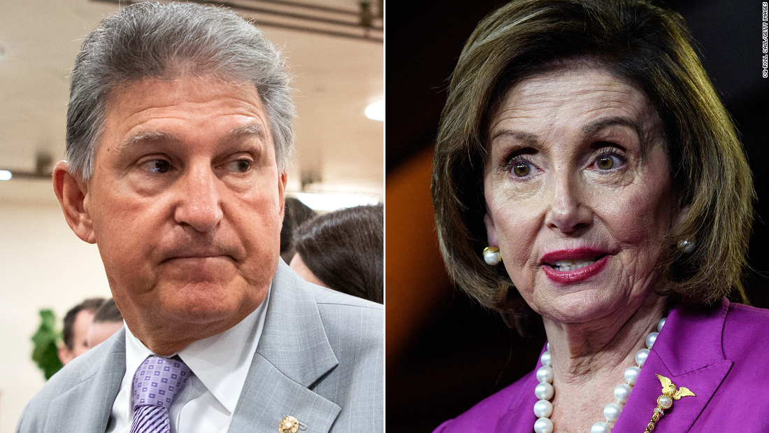 Nancy Pelosi rejects Manchin’s call for a “pause”, shows little willingness to reduce the $ 3.5 trillion bill