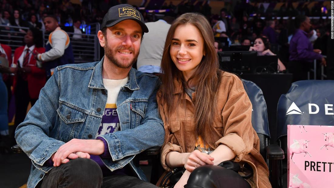 Lily Collins marries Charlie McDowell