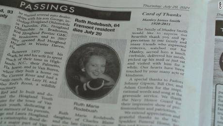 Jim Rodebush&#39;s wife Ruth died of Covid-19 in July.