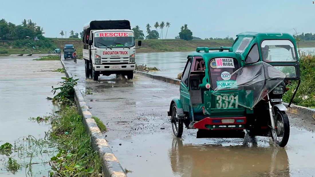 Super Typhoon Chanthu makes landfall in the Philippines before tracking towards Taiwan