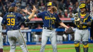 It's a record: Brewers' Corbin Burnes, Josh Hader combine for MLB's 9th  no-hitter of 2021 - The Boston Globe