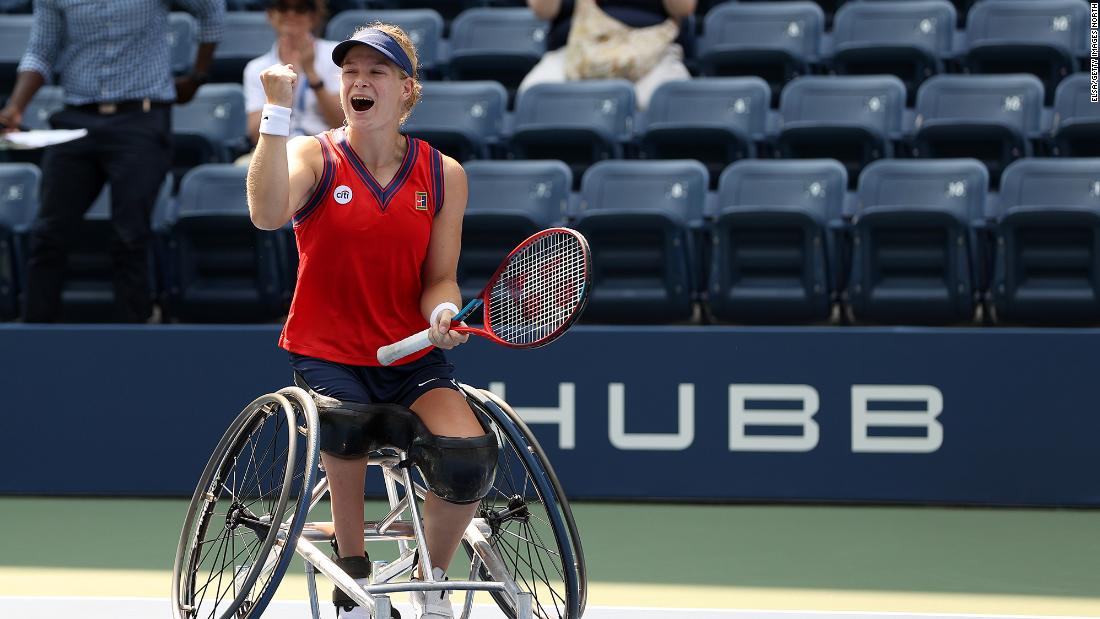 Diede de Groot becomes the first player to complete the golden slam in wheelchair tennis