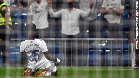 Camavinga marked the start of his Real Madrid career with a goal. 