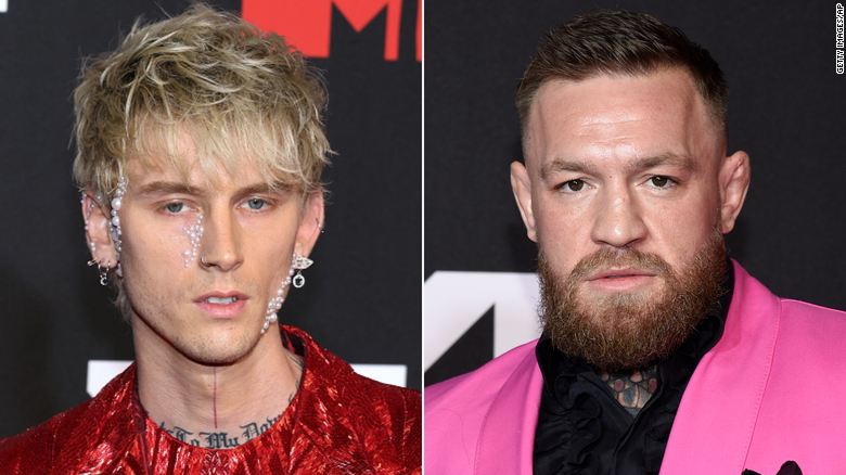 Conor McGregor denies altercation with Machine Gun Kelly at MTV VMAs