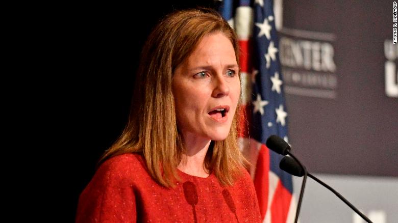 Justice Amy Coney Barrett says Supreme Court is ‘not a bunch of partisan hacks’