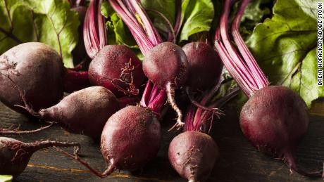 Beets are filled with nutrients like vitamin C and iron.