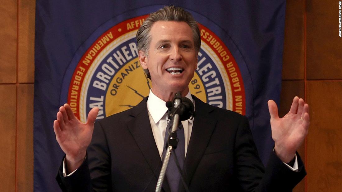 Gavin Newsom Holds On To His Job As California's Governor, CNN Projects ...