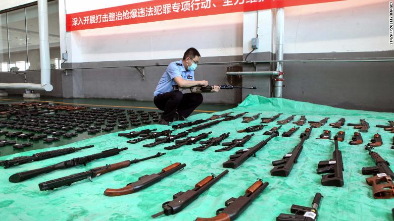 China and the US were both born from armed conflict. They’re now polar opposites on gun control