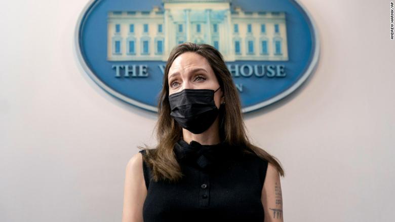 Angelina Jolie meets with White House officials on reauthorizing Violence Against Women Act